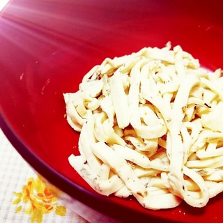 いりこ風味♪手作り米粉麺